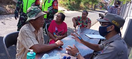 Penegakan Peraturan Bupati Buleleng No 41 Tahun 2020 Di Desa Alasangker